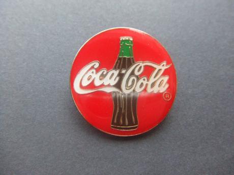 Coco Cola flesje rood logo rond